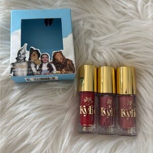 Kylie Cosmetics Wizard of Oz Lipstick Set - Red, Pink, Brown